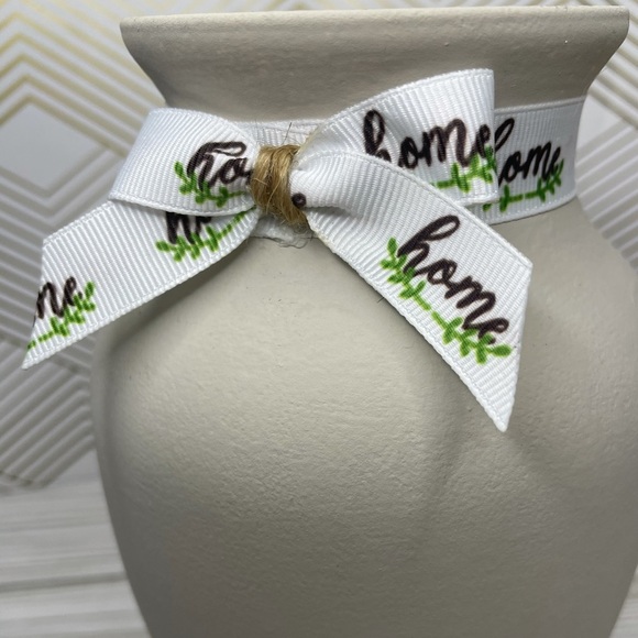 Hand painted glass vase - Picture 7 of 10